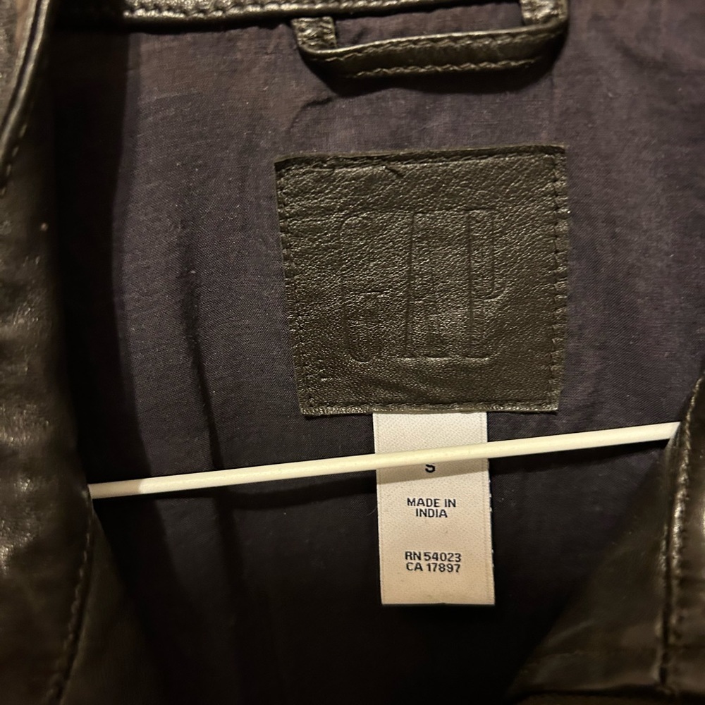 Gap Leather Jacket - image 3